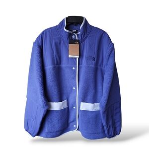 NWT The North Face Women's Cragmont Snap Front Full-Zip Fleece Jacket